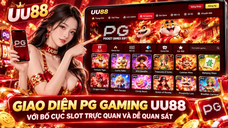 PG Gaming UU88 với hướng dẫn sử dụng và trải nghiệm có trách nhiệm